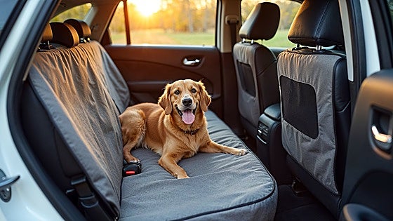 Si quieres viajar con tu perro este verano necesitas esta funda para coche