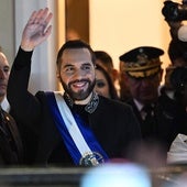 El presidente salvadoreño, Nayib Bukele, en una imagen de archivo.