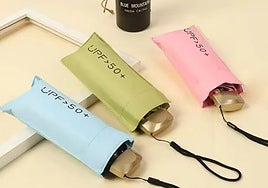 Cuida de tu piel con estos paraguas para el sol que tienen protección UPF 50+