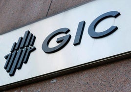 Edificio con el logo de GIC, fondo soberano de Singapur.