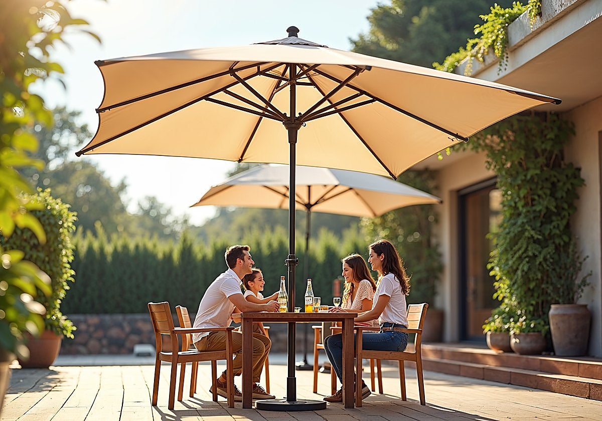 Las mejores sombrillas de terraza