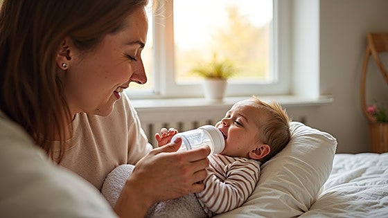 Olvídate de cólicos y llantos al comer con estos biberones  para bebés