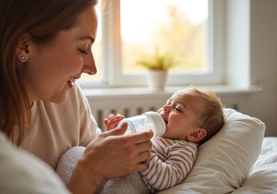 Olvídate de cólicos y llantos al comer con estos biberones  para bebés