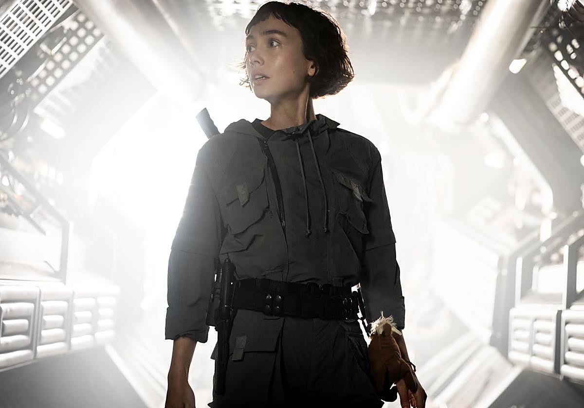 Sydney Chandler, en un fotograma de 'Alien: planeta Tierra'.