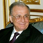 Ion Iliescu, ex presidente de Rumanía.
