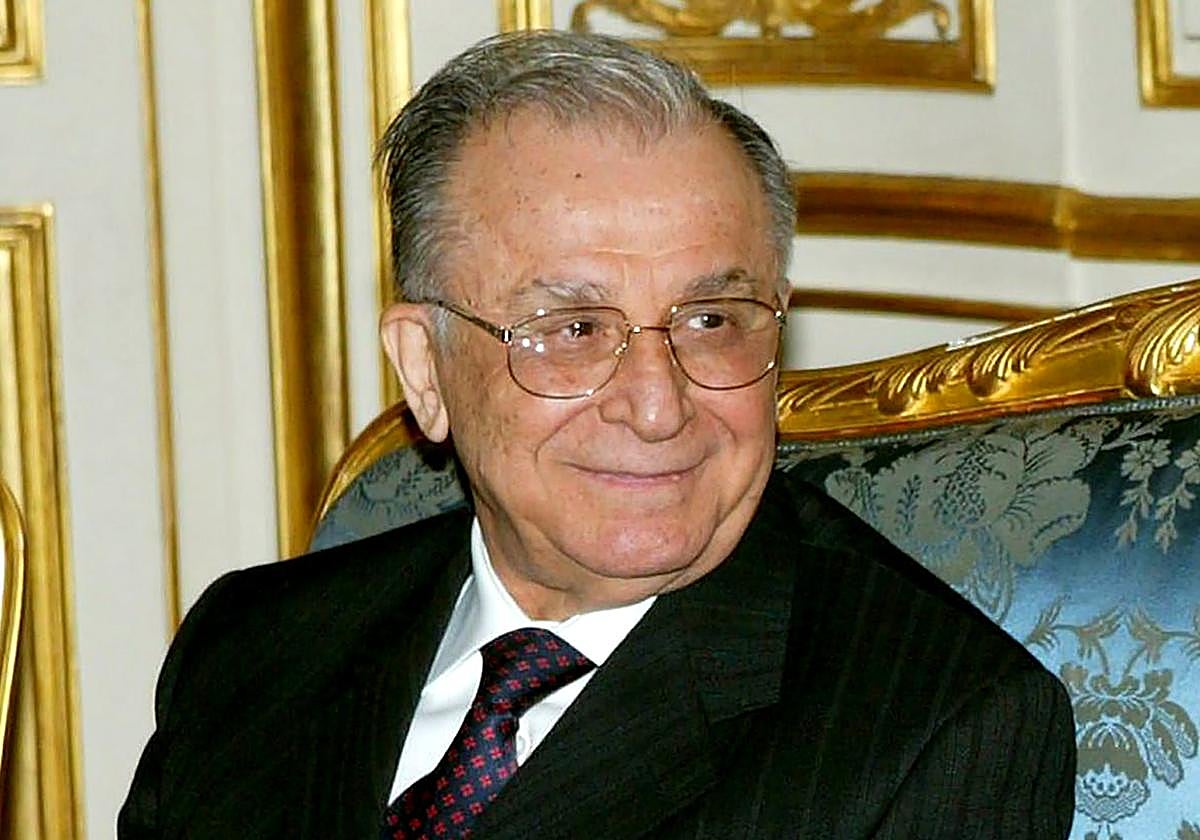 Ion Iliescu, ex presidente de Rumanía.
