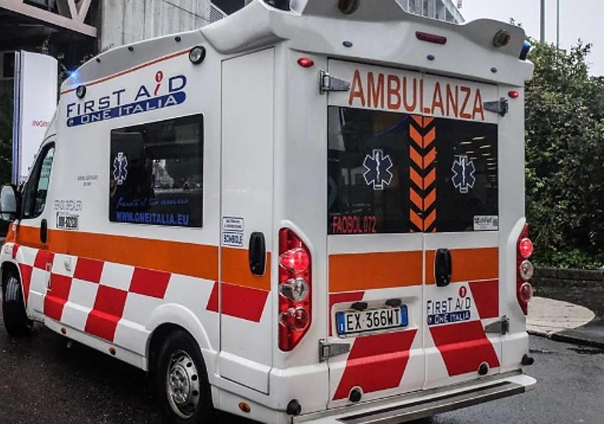 Imagen de archivo de una ambulancia italiana.