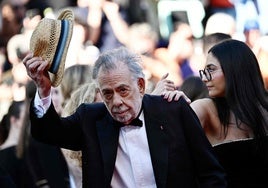 El director Francisc Ford Coppola, en la edición del año pasado del Festival de Cannes.