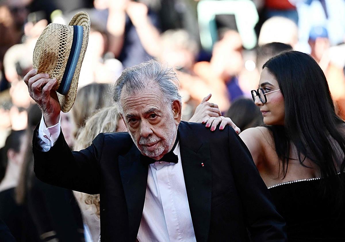 El director Francisc Ford Coppola, en la edición del año pasado del Festival de Cannes.