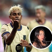 Lamine Yamal pillado besándose con Nicky Nicole