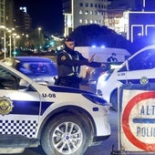 Policía Local en Valencia.