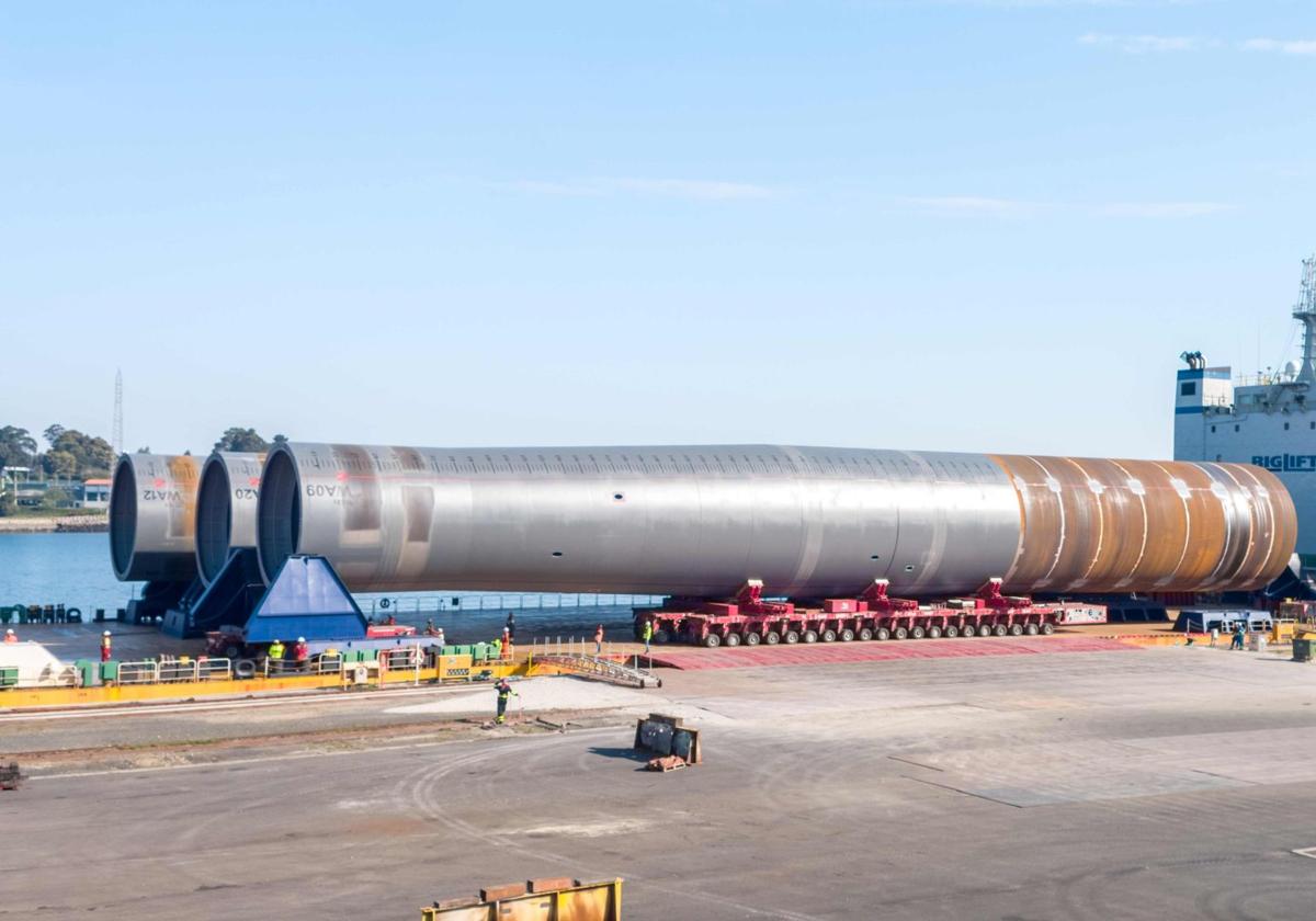 Iberdrola, Gallego Navantia Tersanesi'ne milyoner yatırımla Baltık Rüzgar Parkı'nın inşasında ilerliyor