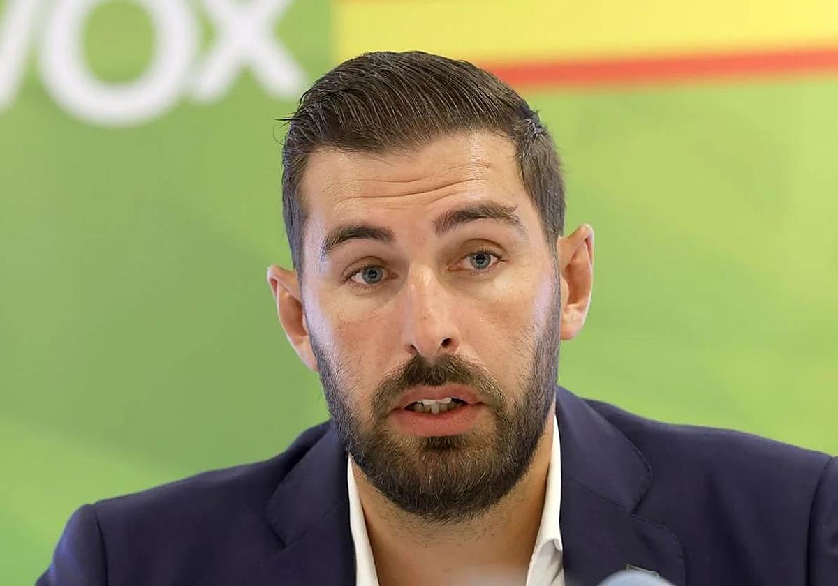 José Ángel Antelo, líder de Vox en la Región de Murcia.