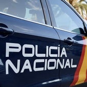 Un coche de la Policía Nacional.