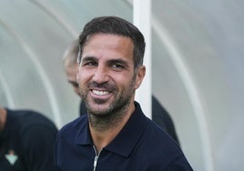 Cesc Fàbregas, entrenador del Como