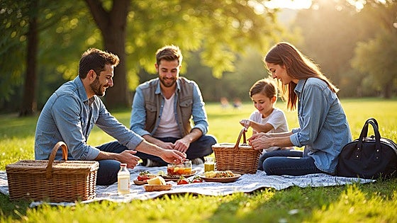 Las cestas de picnic más prácticas y bonitas para escapadas al aire libre