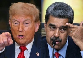 Donald Trump y Nicolás Maduro.