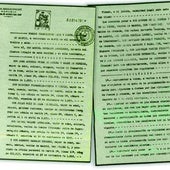 El acta notarial que otorga plenos poderes a Ruiz Alonso.