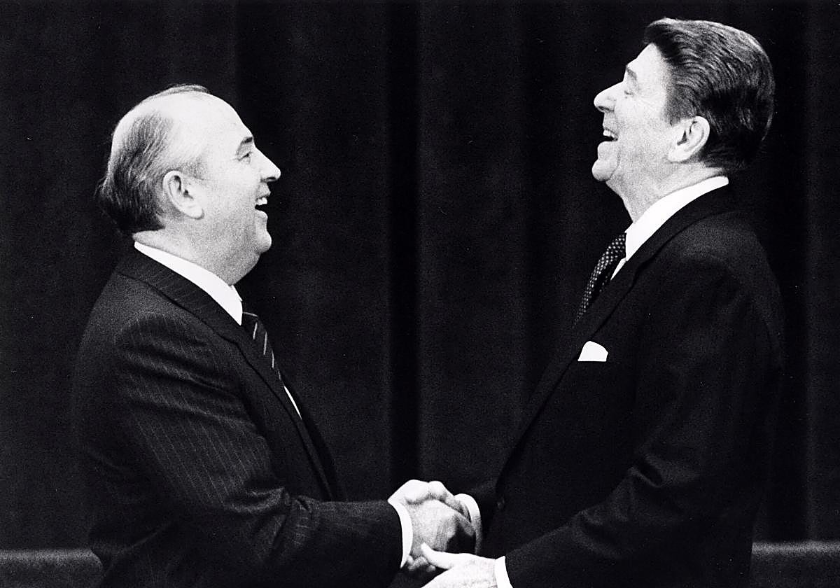 Ronald Reagan y Mijáil Gorbachov llegaron a trabar una gran amistad a pesar de la Guerra Fría.