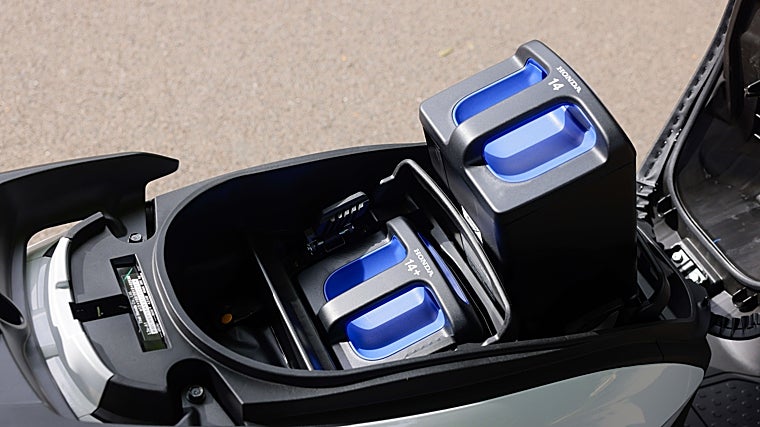 Doble pack de baterías del Honda CUV e: