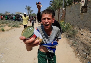 Israel niega la hambruna en Gaza pese a las imágenes de niños desnutridos y dice que es una campaña «engañosa» de Hamás