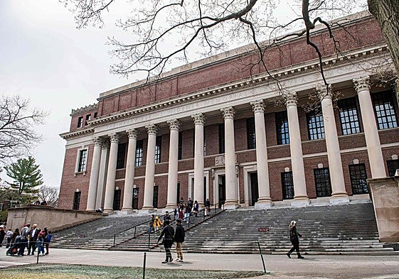 Campus de la Universidad de Harvard en Cambridge.