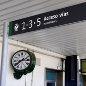 Imagen de archivo. Estación de tren de Almuradiel-Viso del Marqués.
