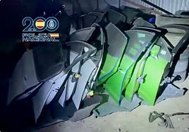 Puertras de los coches robados.