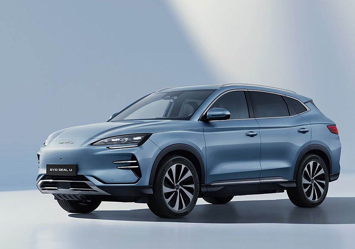El BYD Seal U es un SUV eléctrico popular en China.