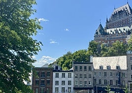 El imponente Château Frontenac.