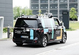 La VW ID. Buzz es uno de los vehículos que recopila datos para las compañías.