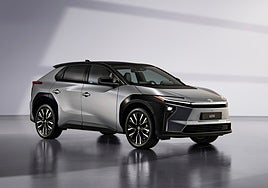 El Toyota bZ4x fue el coche eléctrico más vendido en España en julio.