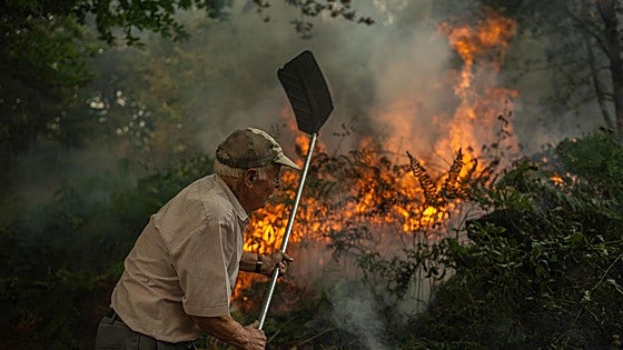 España recibe la ayuda europea en su quinto día de incendios