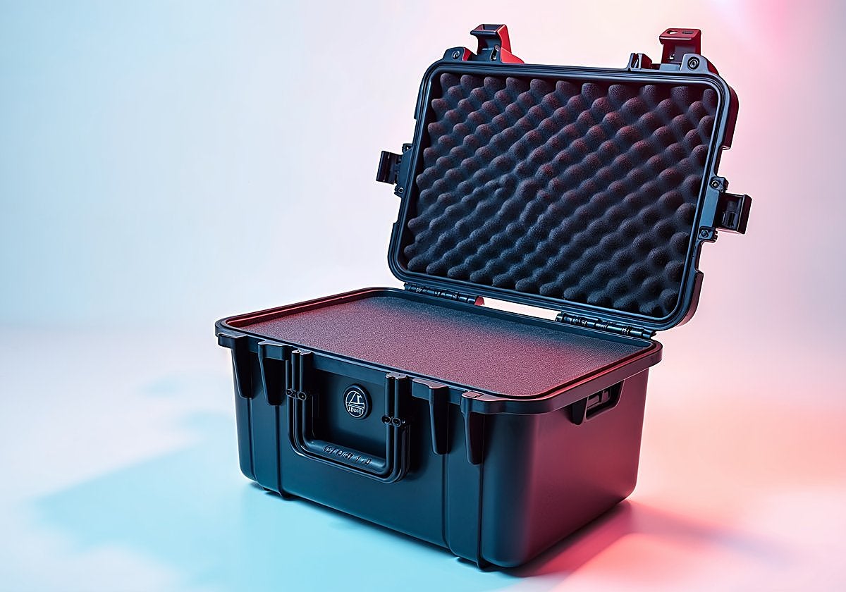 Necesitas esta caja dura portátil: Protección segura y personalizable para tus dispositivos