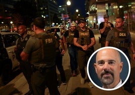 Agentes de la DEA patrullan Washington junto a efectivos del FBI y de la Policía municipal. A la derecha, Terry Cole.