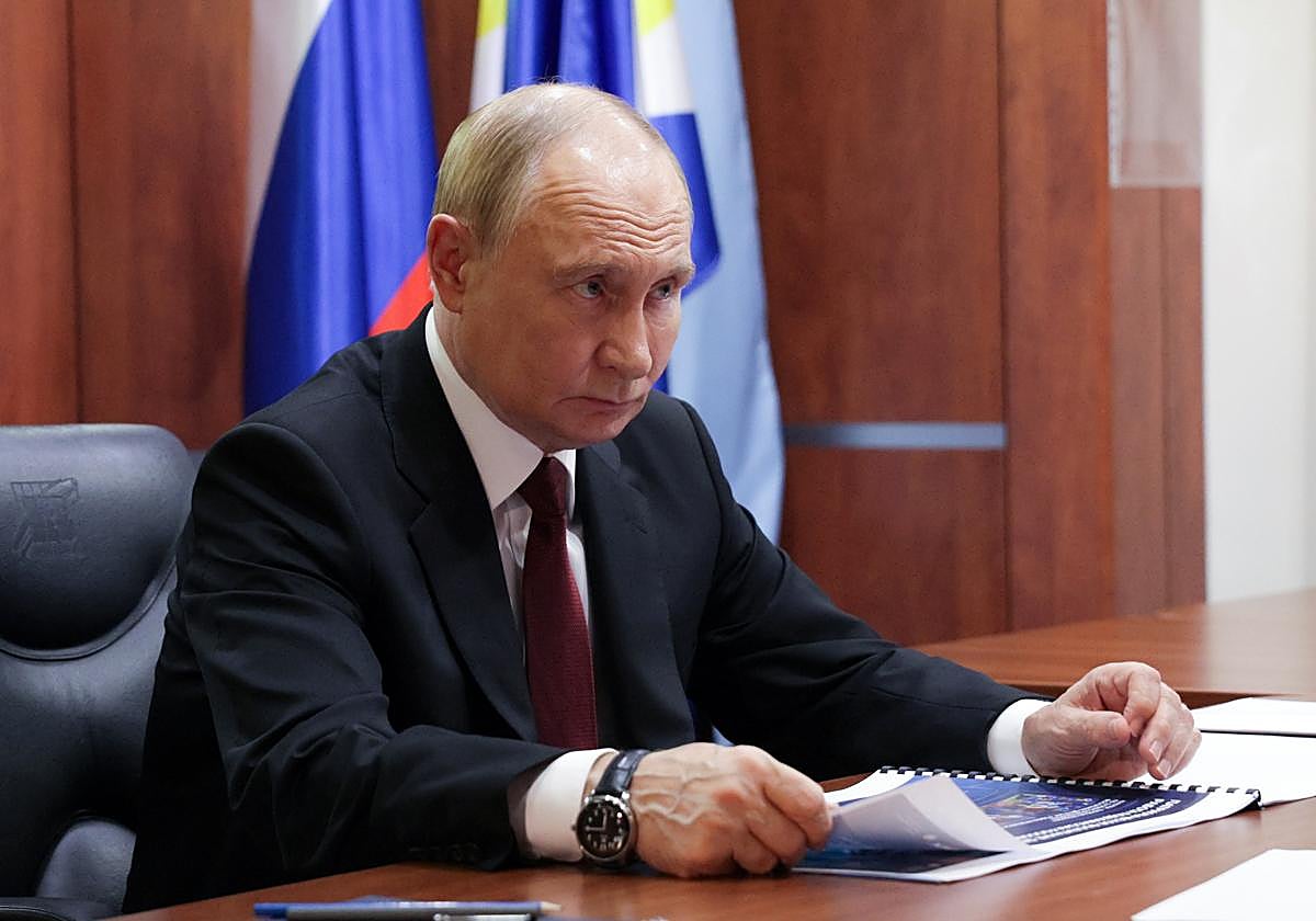 Vladímir Putin, presidente de Rusia.