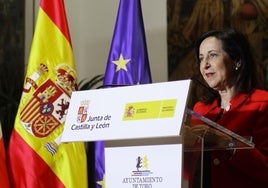 La ministra de Defensa, Margarita Robles.