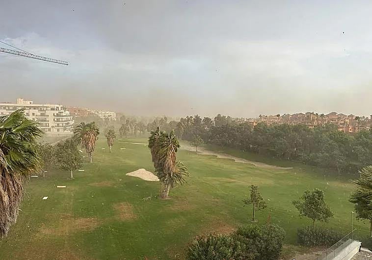Viento en Playa Granada.
