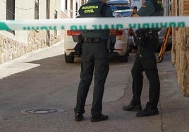 Dos guardias civiles en una imagen de archivo.