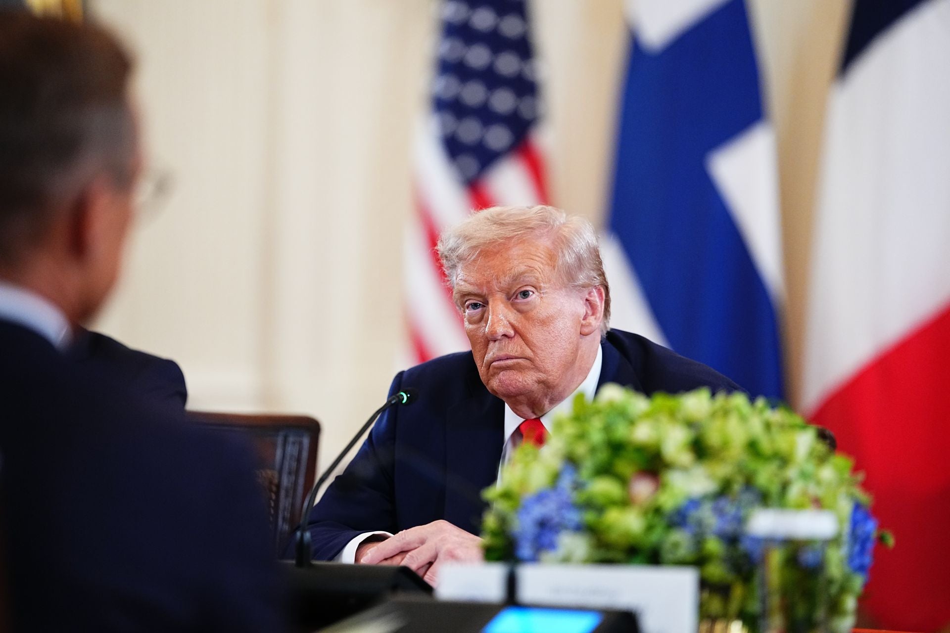 El encuentro entre Zelenski, Trump y líderes europeos en imágenes