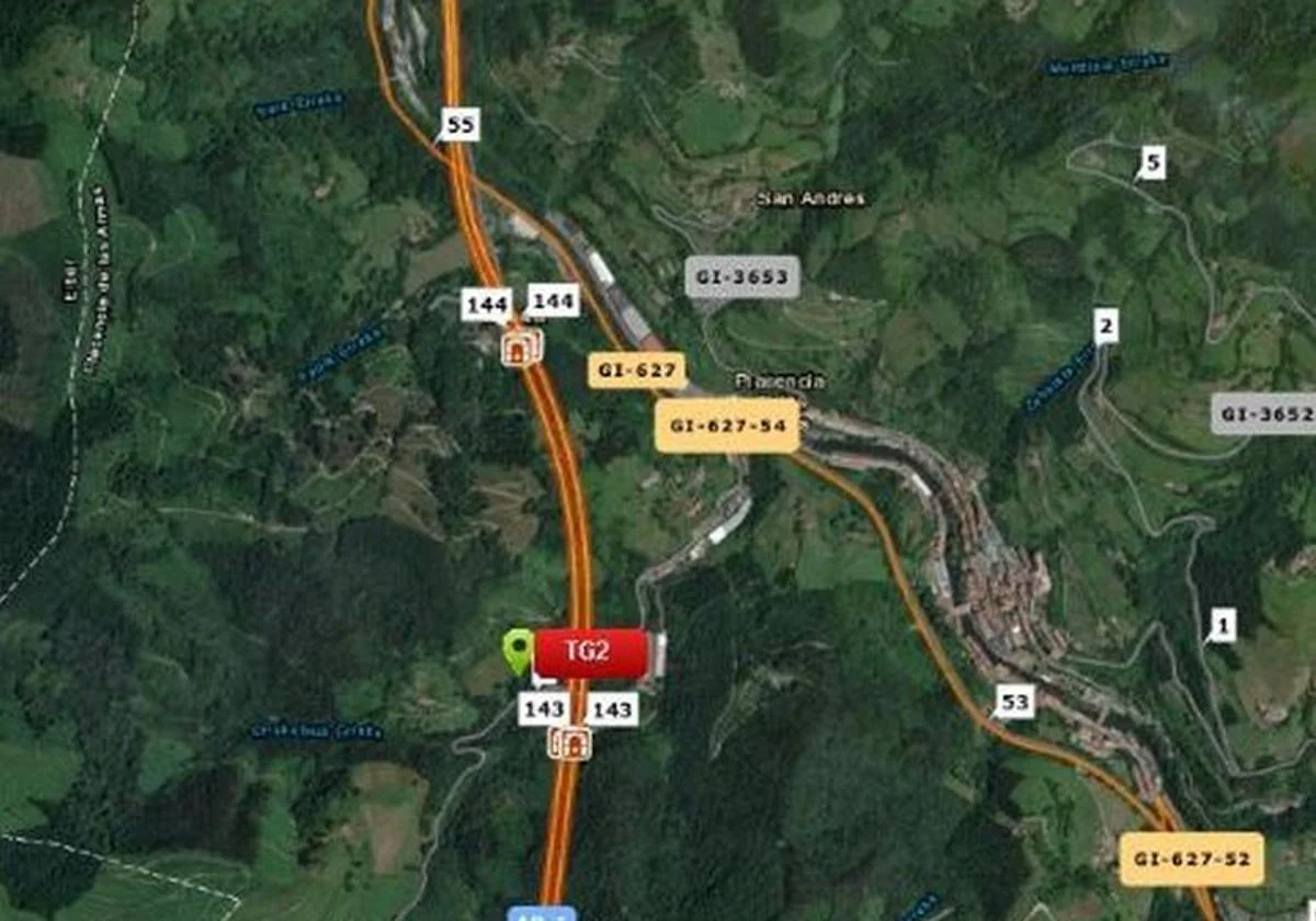 Una menor muerta y cuatro heridos de la misma familia en un accidente en Gipúzcoa