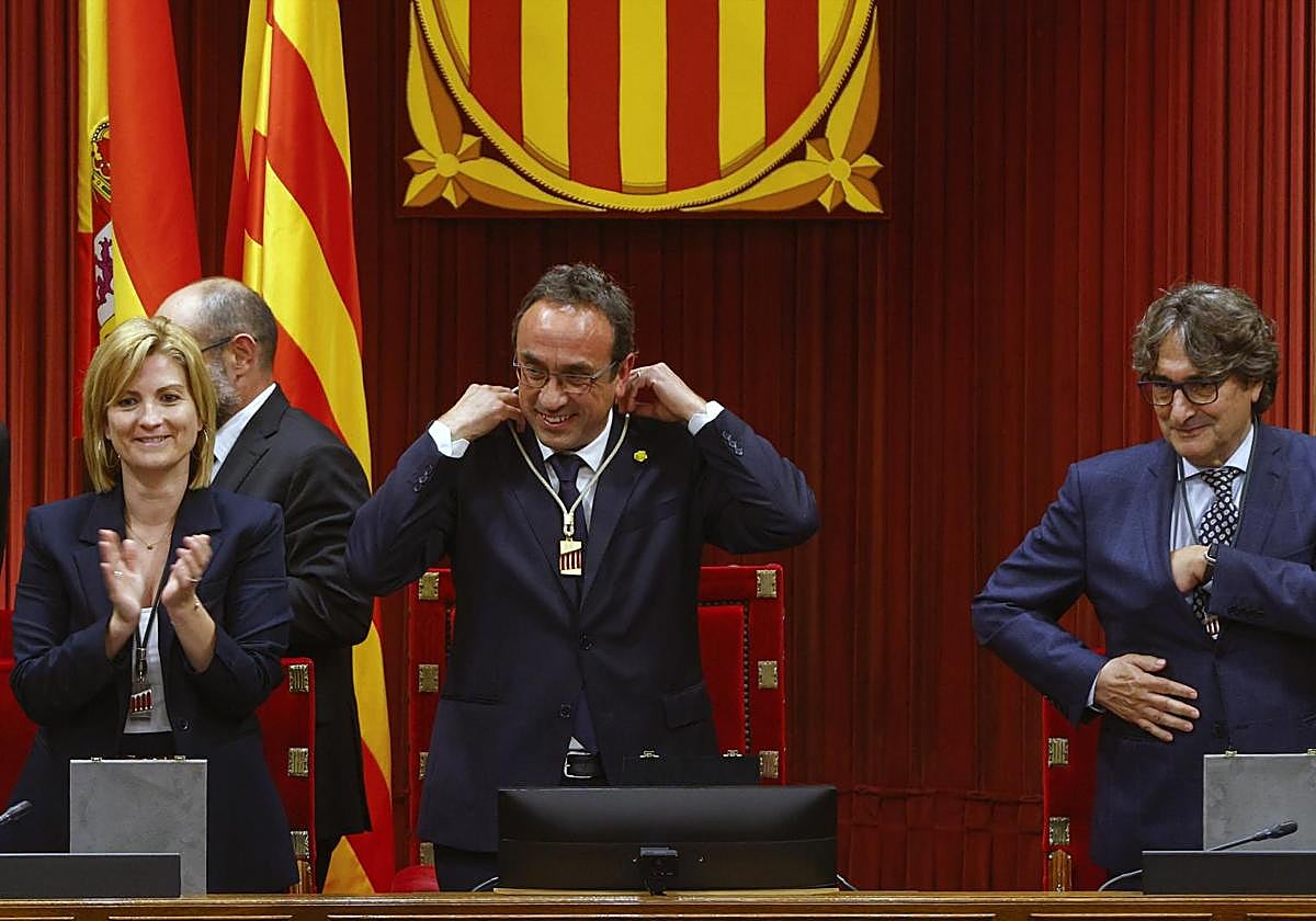 Josep Rull, president del Parlament