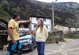 Dolores Fernández y su hijo, Álvaro Álvarez.