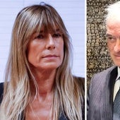 Begoña Gómez, esposa del presidente del Gobierno, y el juez de Madrid Juan Carlos Peinado.