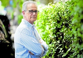 José Luis Pardo, fotografiado en Madrid durante la entrevista