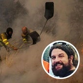 Javier San Vicente era arqueólogo y participó en las labores de extinción de Cipérez.