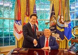 Trump y Lee en la Casa Blanca
