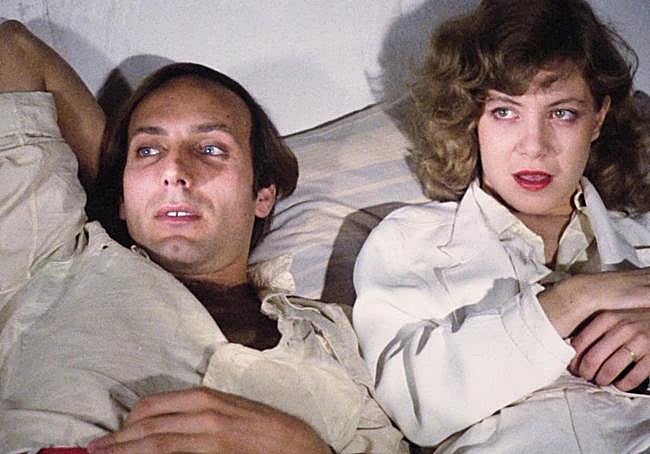 Eusebio Poncela y Cecilia Roth en 'Arrebato'.