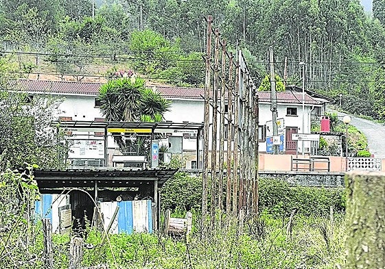 Imagen de la zona de Güeñes en la que un individuo abusó sexualmente de un poni.