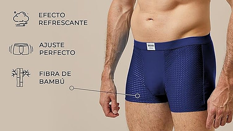 Calzoncillos Boxer para Hombre  de Bambú: Comodidad y sostenibilidad para el día a día